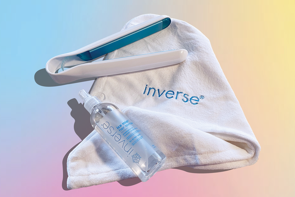 inverse hair micro fiber hair towel